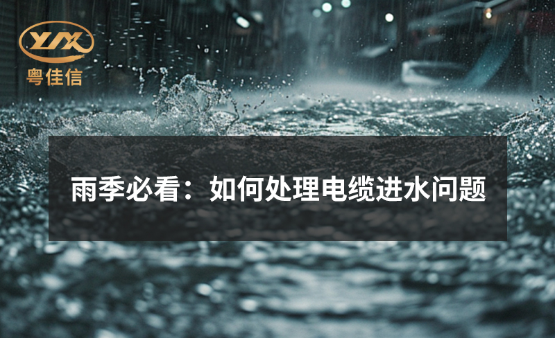 雨季必看：如何处理电缆进水问题